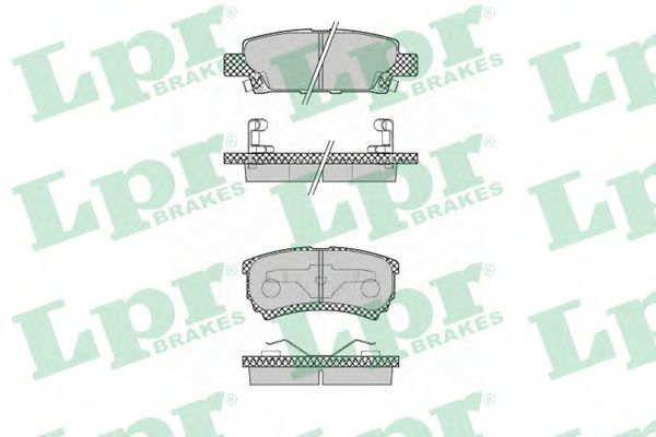 Тормозные колодки LPR 05P1373
