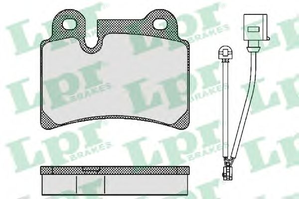 Тормозные колодки LPR 05P1380