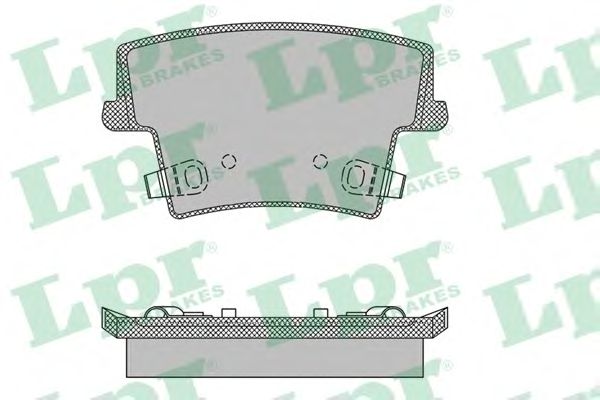 Тормозные колодки LPR 05P1400