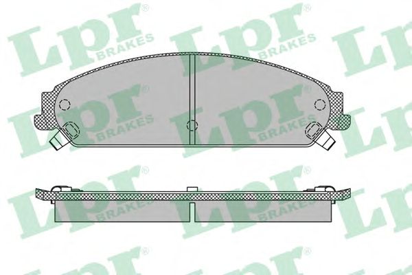 Тормозные колодки LPR 05P1401