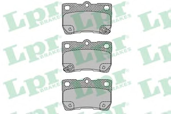 Тормозные колодки LPR 05P1407