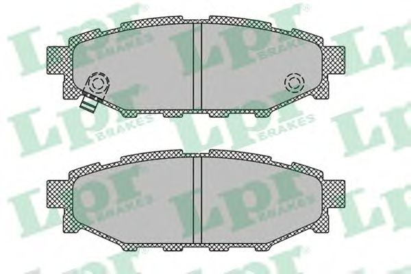 Тормозные колодки LPR 05P1408