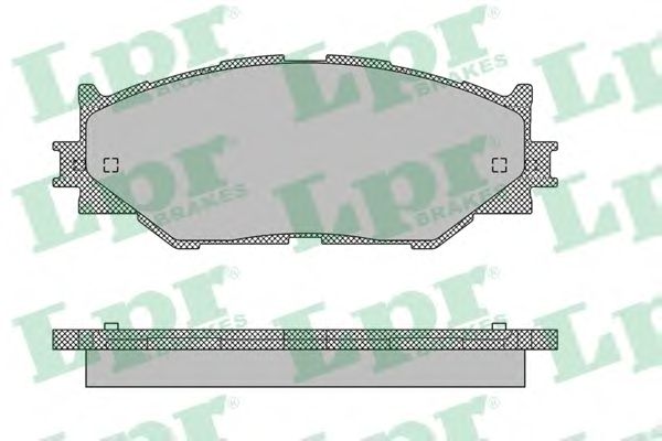 Тормозные колодки LPR 05P1412