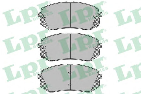 Тормозные колодки LPR 05P1415