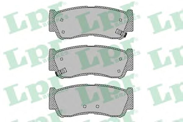 Тормозные колодки LPR 05P1417