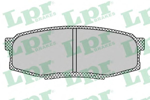 Тормозные колодки LPR 05P1419