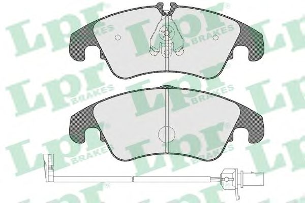 Тормозные колодки LPR 05P1420A