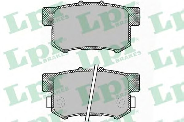 Тормозные колодки LPR 05P1423