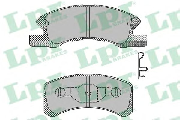 Тормозные колодки LPR 05P1443