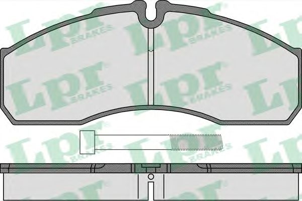 Тормозные колодки LPR 05P1462