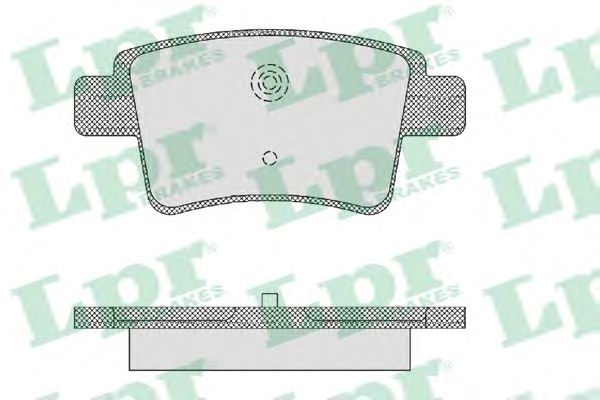 Тормозные колодки LPR 05P1475