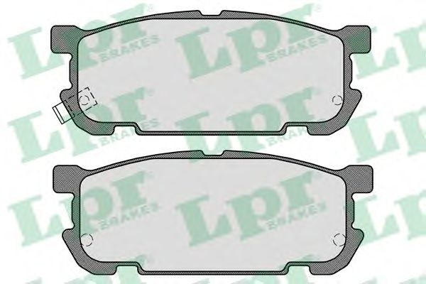 Тормозные колодки LPR 05P1488