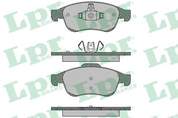 Тормозные колодки LPR 05P1493