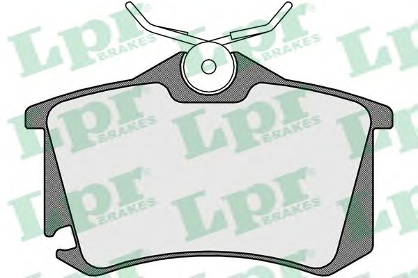 Гальмівні колодки LPR 05P1508