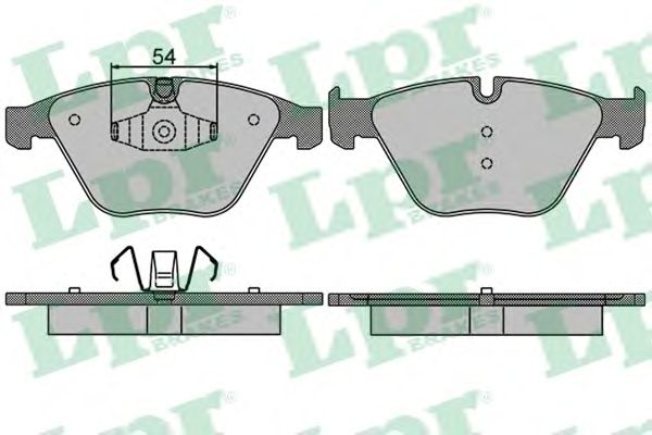 Гальмівні колодки LPR 05P1509