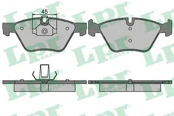 Тормозные колодки LPR 05P1512