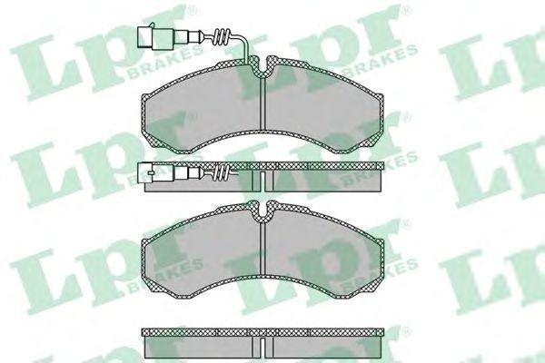Тормозные колодки LPR 05P1515