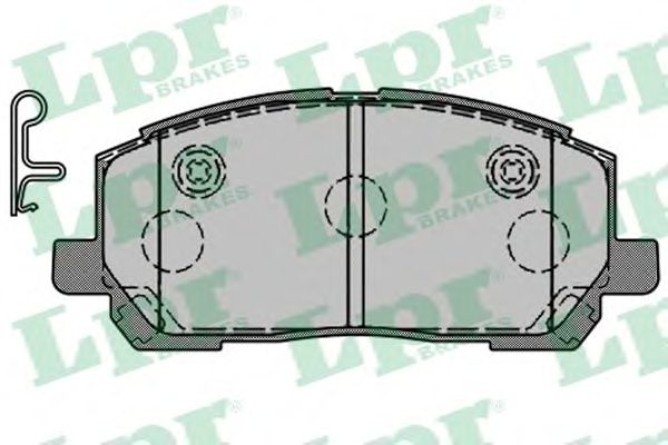 Тормозные колодки LPR 05P1516
