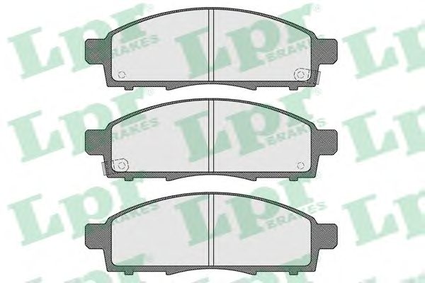 Тормозные колодки LPR 05P1533