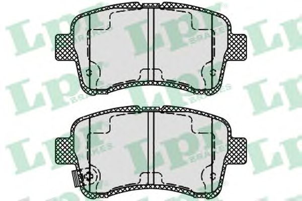 Тормозные колодки LPR 05P1541