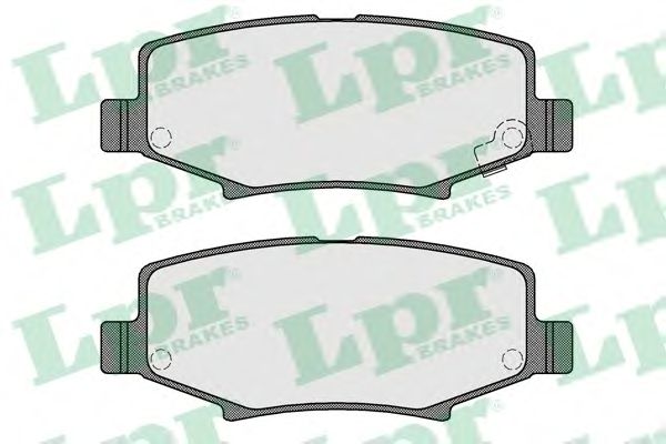 Тормозные колодки LPR 05P1555