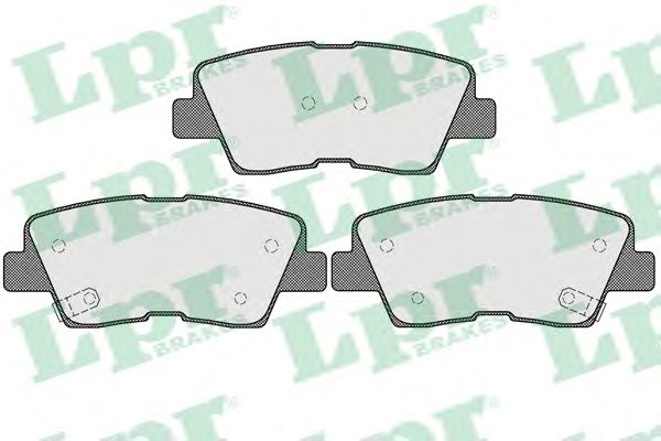 Тормозные колодки LPR 05P1558