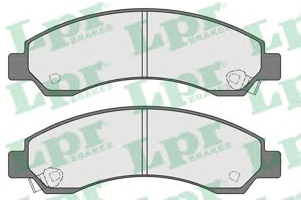 Тормозные колодки LPR 05P1568