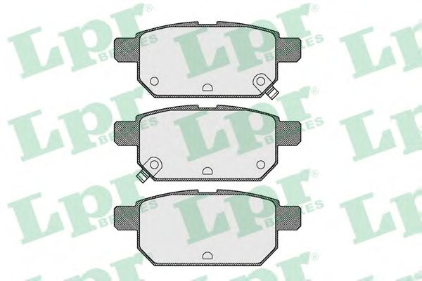Тормозные колодки LPR 05P1571
