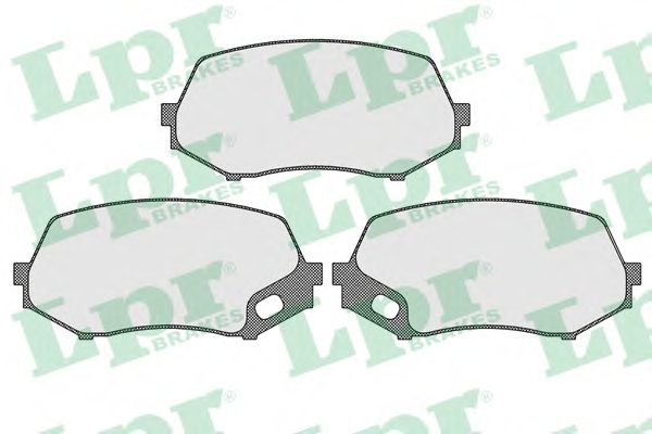Тормозные колодки LPR 05P1574