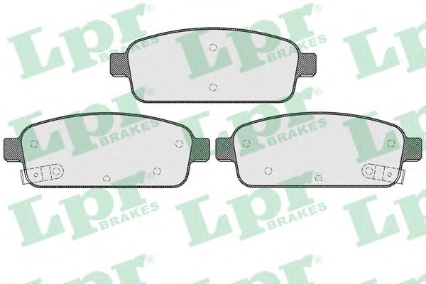 Тормозные колодки LPR 05P1575