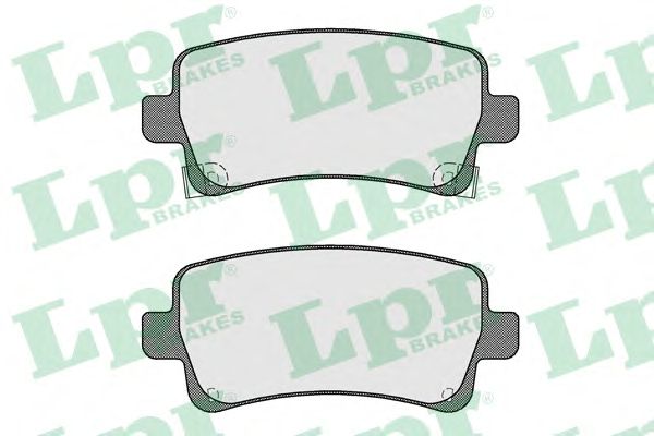 Тормозные колодки LPR 05P1584