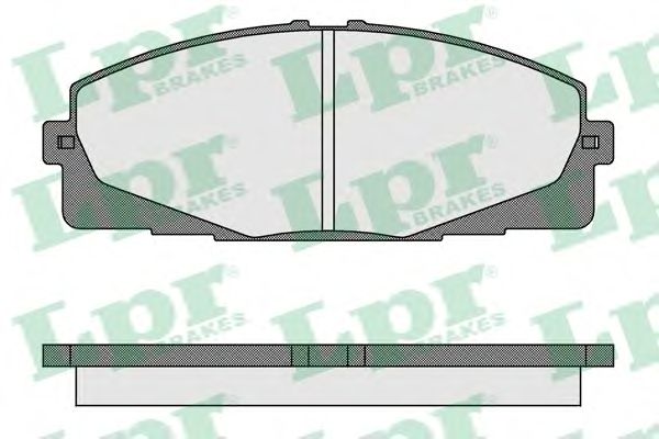 Тормозные колодки LPR 05P1595