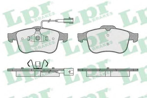 Тормозные колодки LPR 05P1612