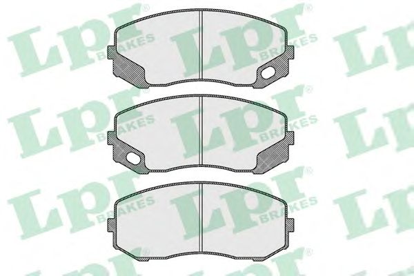 Тормозные колодки LPR 05P1613