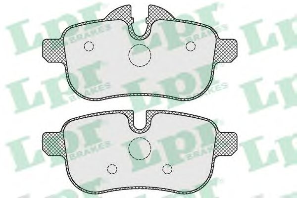 Тормозные колодки LPR 05P1617