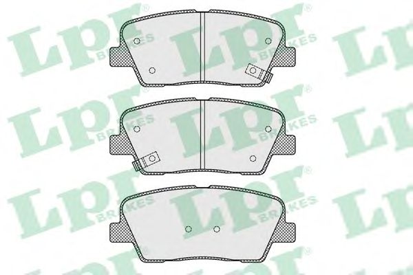 Тормозные колодки LPR 05P1625