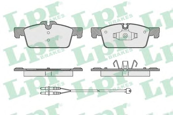 Тормозные колодки LPR 05P1626A