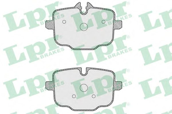Тормозные колодки LPR 05P1631