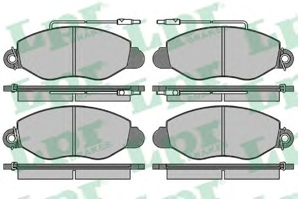 Тормозные колодки LPR 05P1663