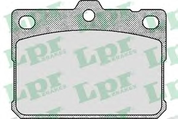 Тормозные колодки LPR 05P169
