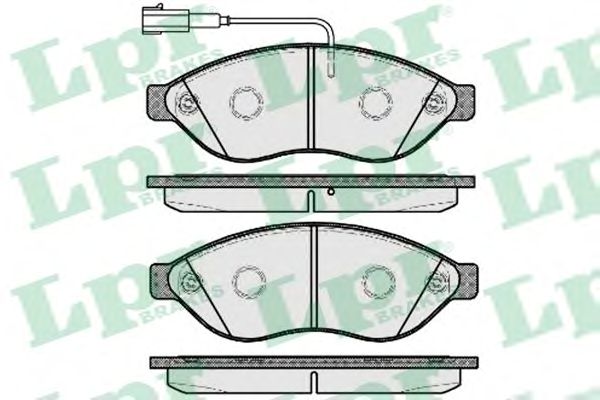 Тормозные колодки LPR 05P1698