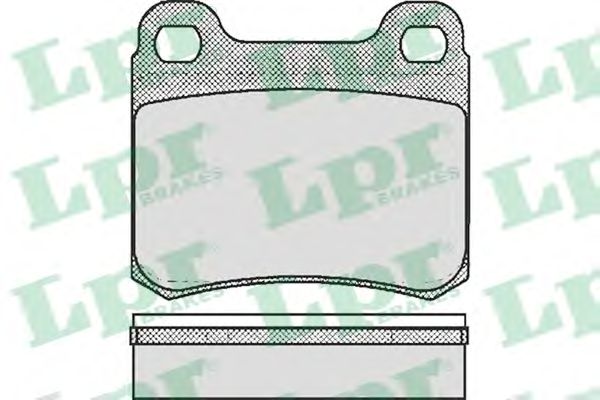 Тормозные колодки LPR 05P181