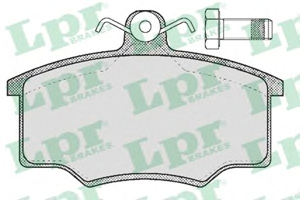 Гальмівні колодки LPR 05P187