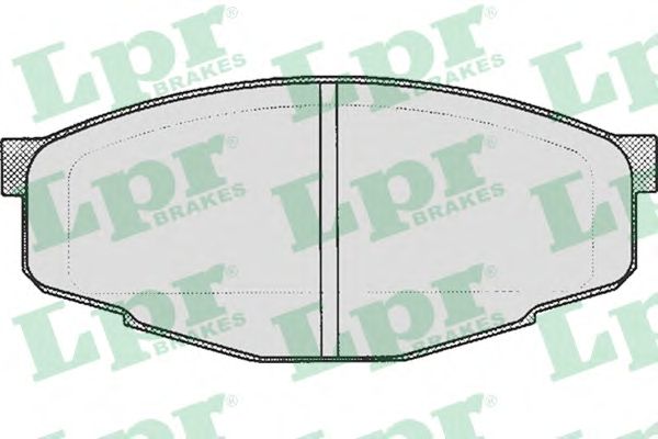 Тормозные колодки LPR 05P200