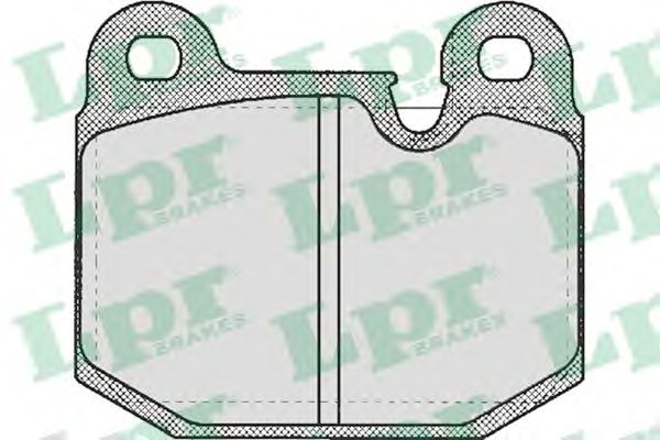 Тормозные колодки LPR 05P210