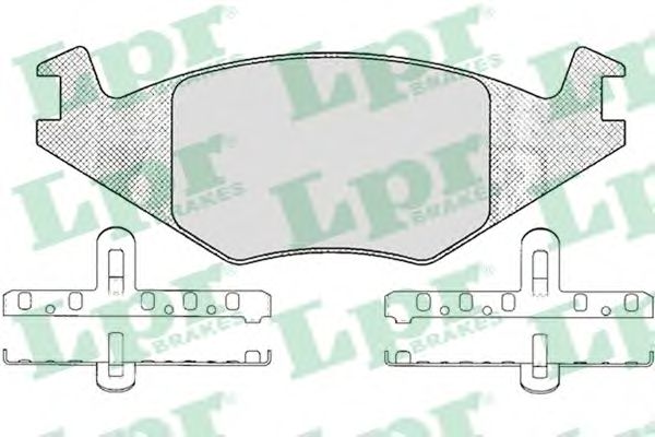 Тормозные колодки LPR 05P223