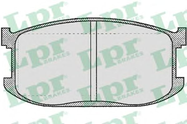 Тормозные колодки LPR 05P253
