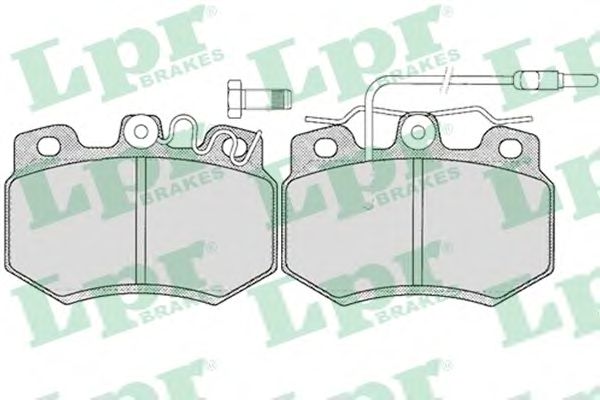 Тормозные колодки LPR 05P272