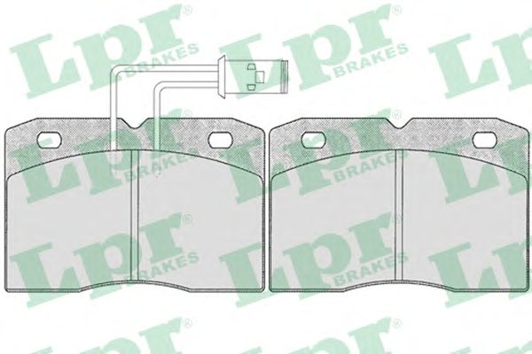 Тормозные колодки LPR 05P281