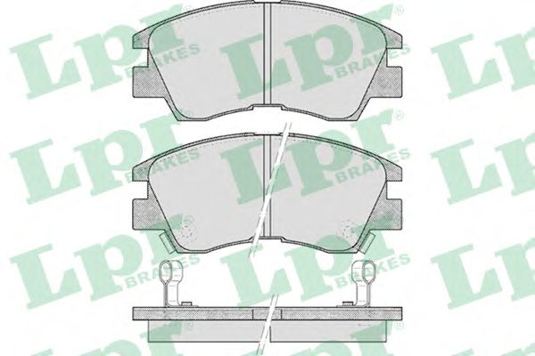 Тормозные колодки LPR 05P315